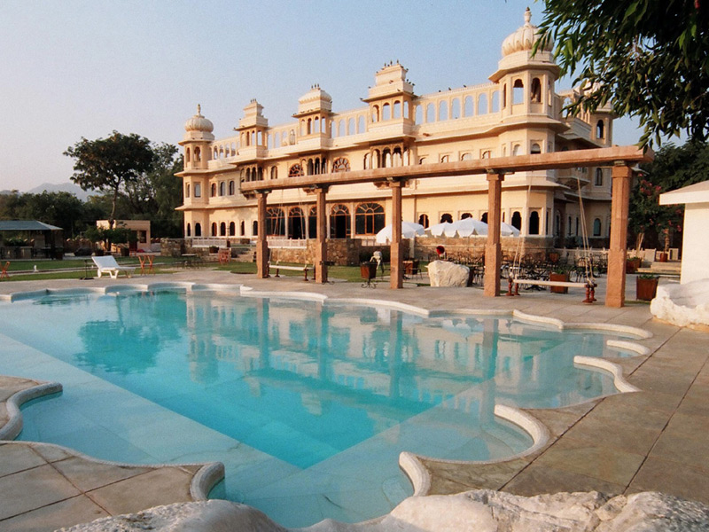Pool Side View Fateh Bagh Ranakpur